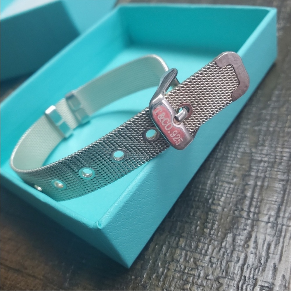 Tiffany Somerset Narrow Buckle Wrap Bracelet